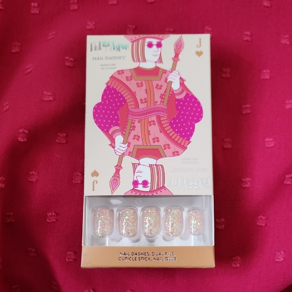 NIB Nail Dashes by Red Asprn - Glitter Nail Set